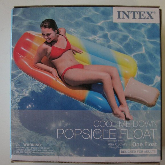 🔥HOST PICK🔥INTEX "Cool Me Down" Popsicle Float Pool Beach - Picture 3 of 3